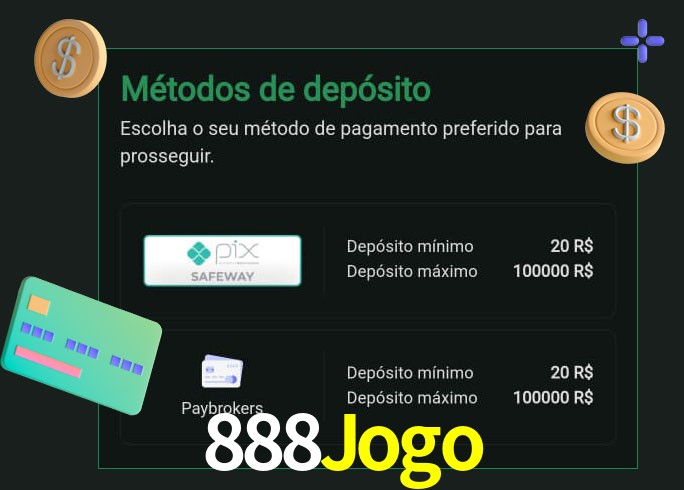 O cassino 888Jogo oferece uma grande variedade de métodos de pagamento